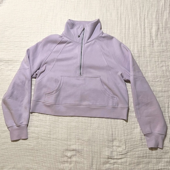 lululemon athletica Tops - Lululemon Scuba Oversized Funnel Neck Half-Zip